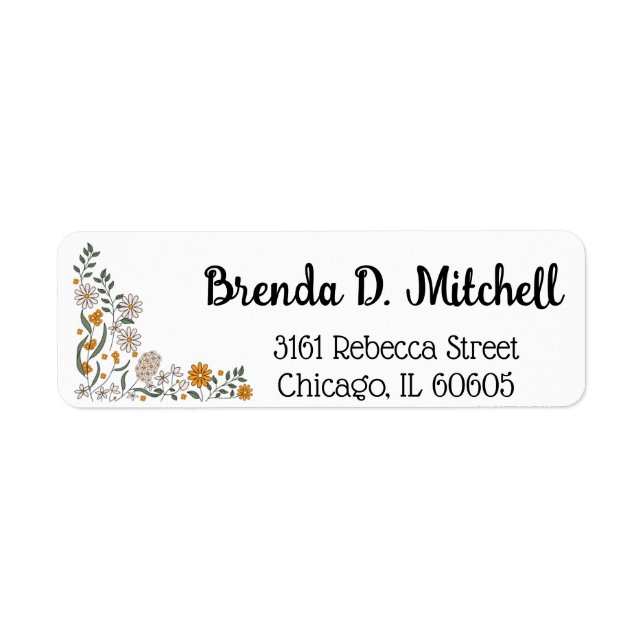 Spring Wildflowers (Front)