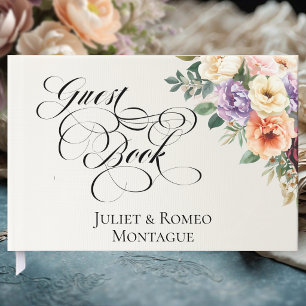 Spring Wildflowers - Ivory Guest Book
