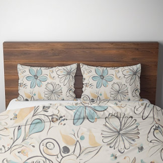 Spring Wildflowers Pillowcase