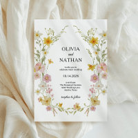 Spring Wildflowers | Watercolor Floral Wedding