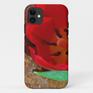 Spring yellow and Red Tulip Case-Mate iPhone Case