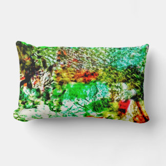 Spring yellow texture Throw Pillow,Sunny abstract  Lumbar Cushion