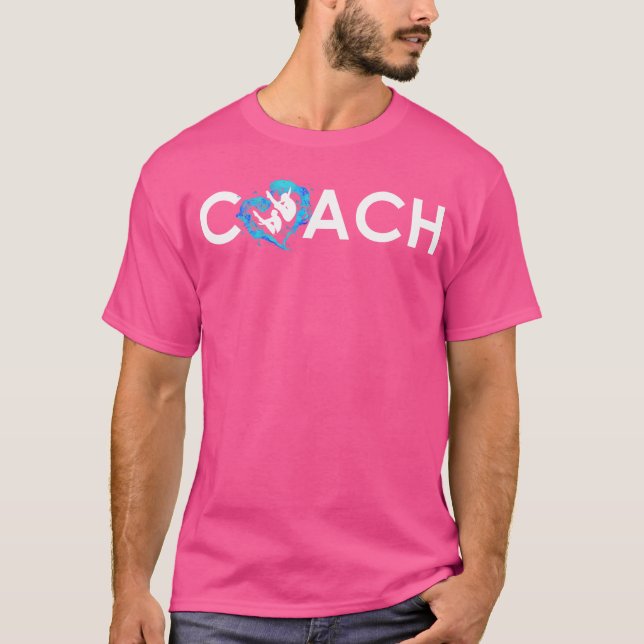 Springboard Diving Coach Apparel Platform Diving T T-Shirt (Front)