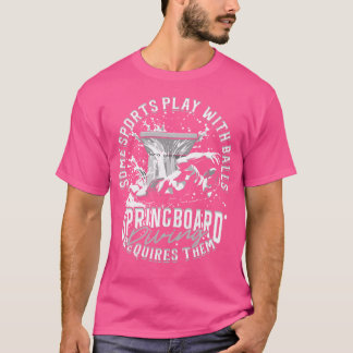 Springboard Diving Freediving T-Shirt