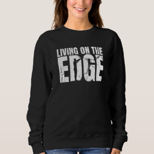 Springboard Diving Platform Diver Living On The Ed Sweatshirt