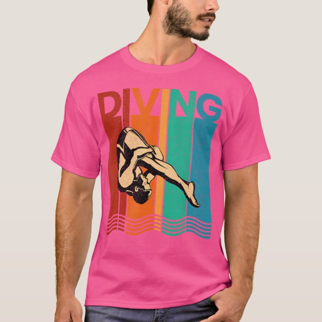 Springboard Diving Springboard Diving T-Shirt (Front)