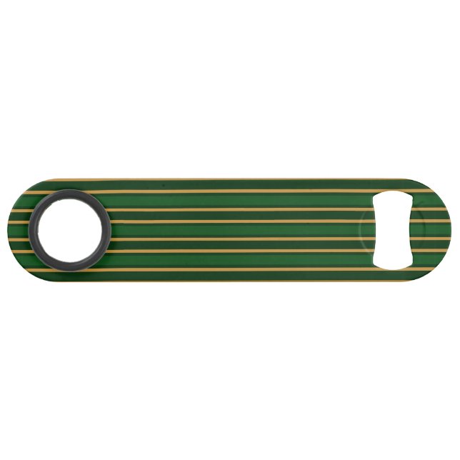 Springbok green and gold candy stripes (Front (Horizontal))