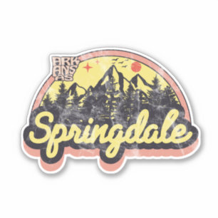 Springdale, Arkansas  Sticker