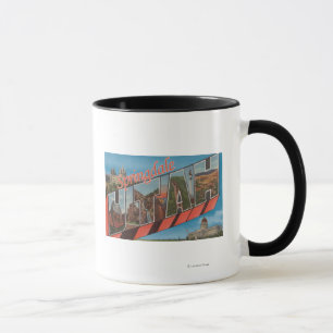 Springdale, Utah - Large Letter Scenes Mug