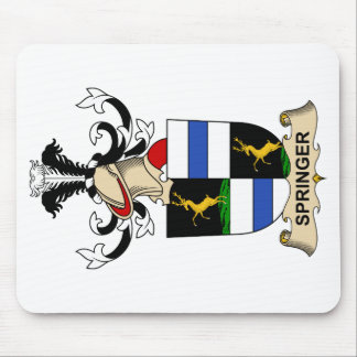 Springer Family Crest Mouse Pad