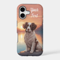 Springer Spaniel by Lake