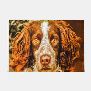 Springer Spaniel Dog. Doormat