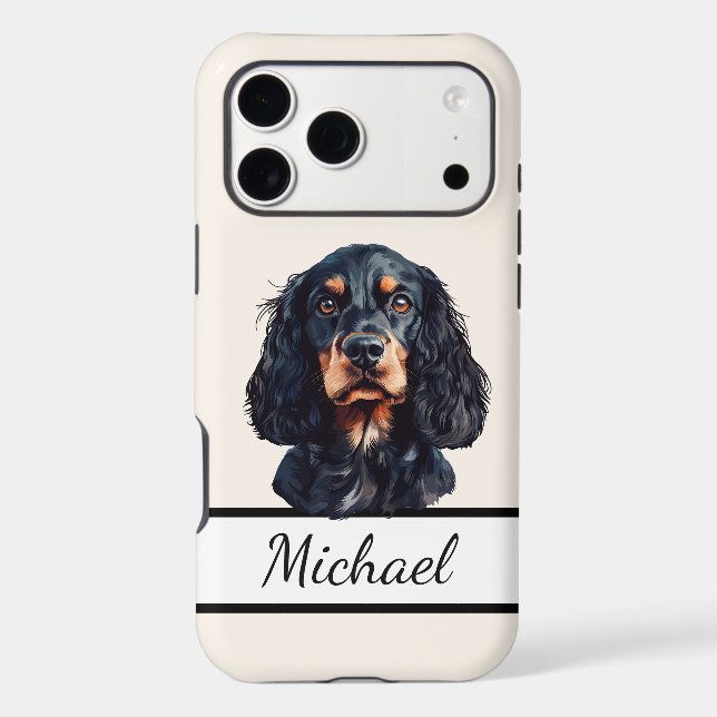 Springer Spaniel Dog Pet Animal Customise  (Back)