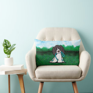 Springer Spaniel Puppy Throw Pillow