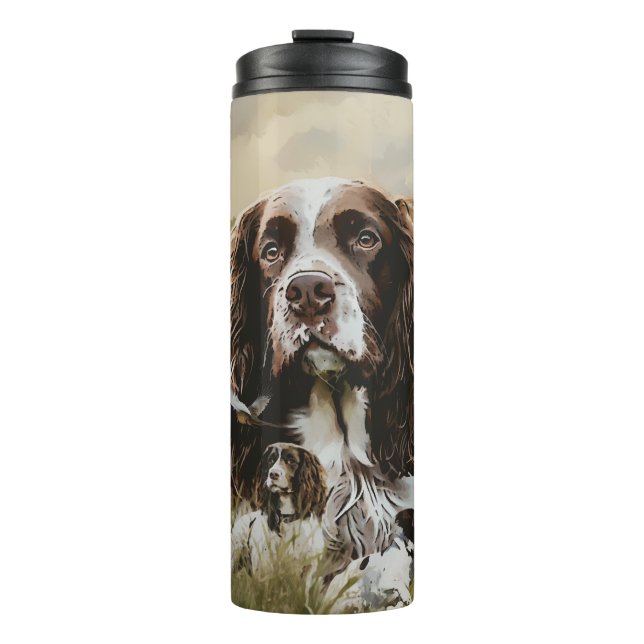 Springer Spaniel Thermal Tumbler (Front)
