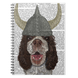 Springer Spaniel Viking Spiral Notebook