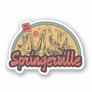Springerville, Arizona  Sticker