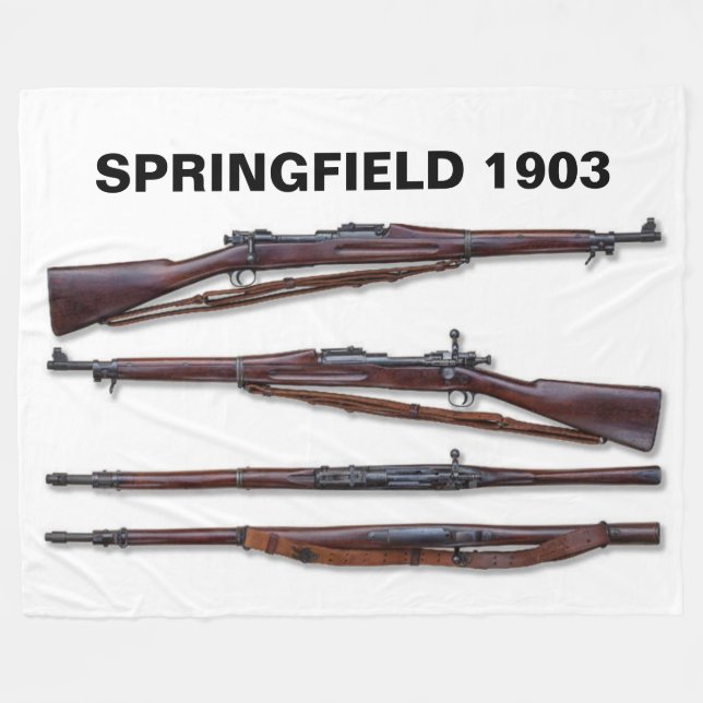 SPRINGFIELD 1903 FLEECE BLANKET (Front (Horizontal))
