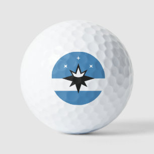 Springfield city Flag Missouri state USA Golf Balls