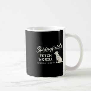 Springfield Eating Pets - Fetch And Grill Funny Tr Coffee Mug