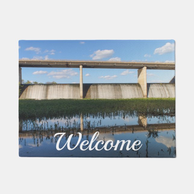 Springfield Lake Missouri Dam Doormat (Front)