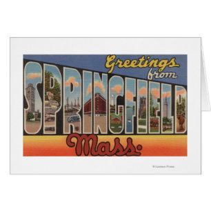 Springfield, Massachusetts - Large Letter