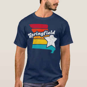 Springfield Missouri Vintage Distressed Souvenir 2 T-Shirt