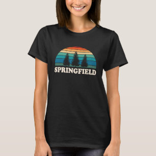 Springfield MO 70s Retro Throwback Design T-Shirt