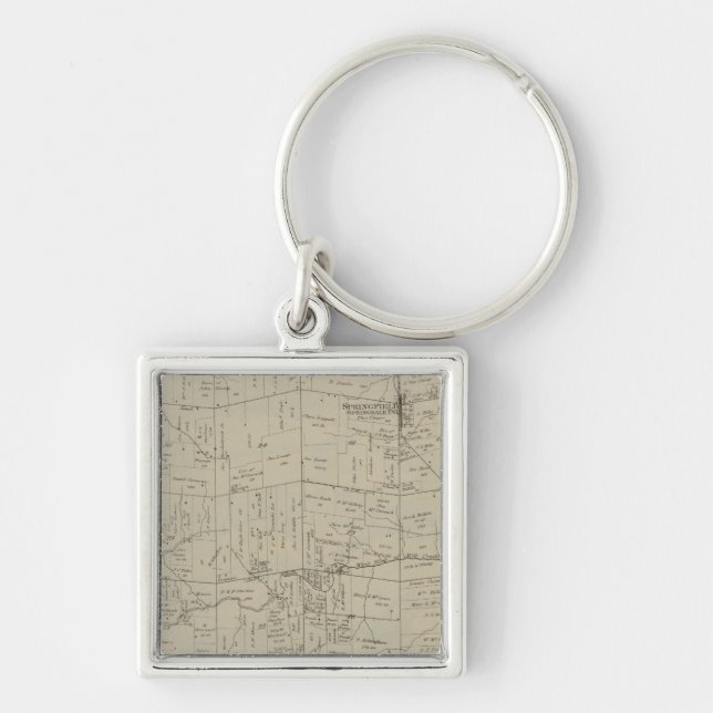 Springfield, Ohio Key Ring (Front)