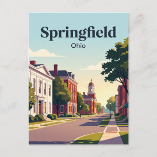 Springfield, Ohio Postcard