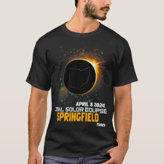 Springfield Ohio Total Solar Eclipse 2024 1 T-Shirt