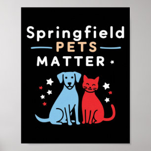 Springfield Pets - Show Your Love For Pets Sticker Poster