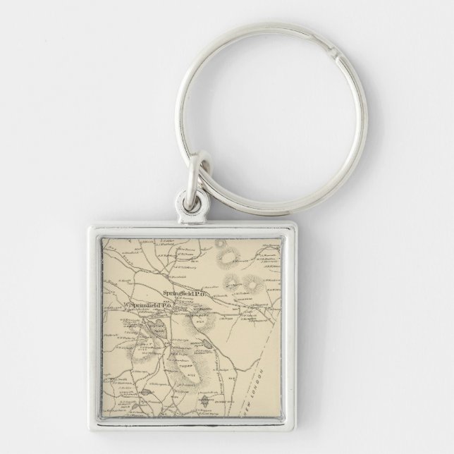 Springfield, Sullivan Co Key Ring (Front)