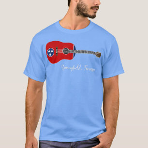 Springfield Tennessee Guitar  T-Shirt