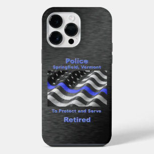 Springfield, Vermont. Police iPhone 14 Pro Max Case