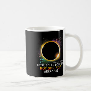 Springs Arkansas Total Solar Eclipse April 8 2024 Coffee Mug