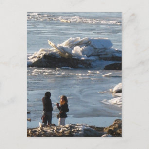 spring's arrival postcard