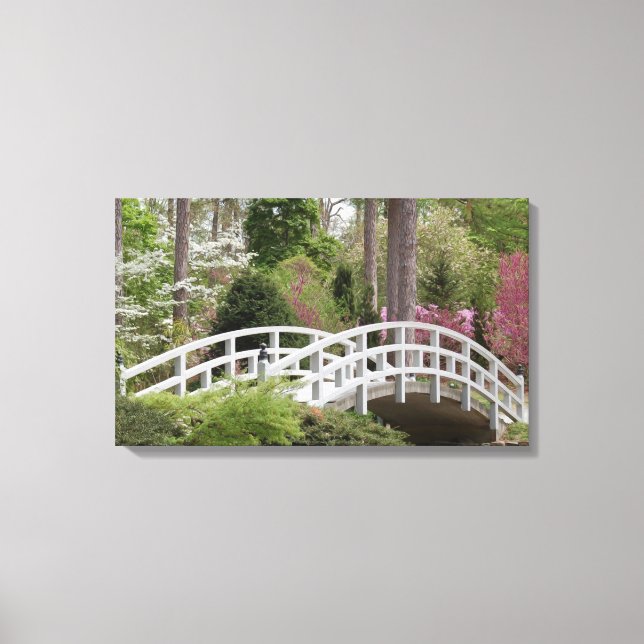 Spring's Bridge Canvas Print (Front)