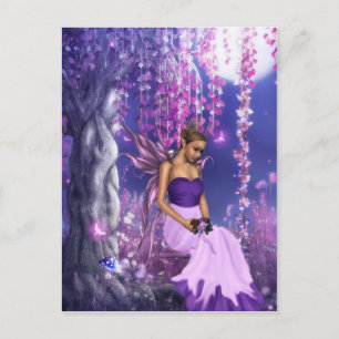 Spring's Fairy Bride Postcard