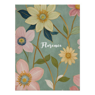 Spring's Gentle Awakening Personalized Poster