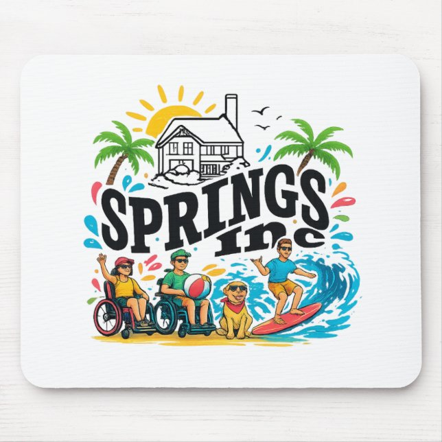 Springs Inc, Company mousepad,  Mouse Pad (Front)