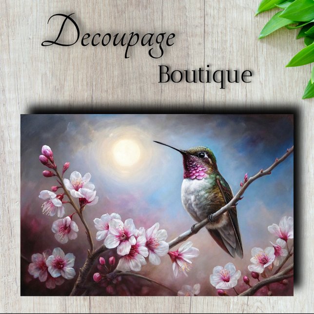Spring's Nectar Dance Decoupage Tissue Paper (Spring's Nectar Dance Decoupage Tissue Paper)