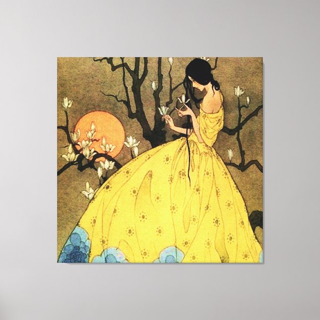 “Spring's Promise” by Marjorie Miller Canvas Print (Front)