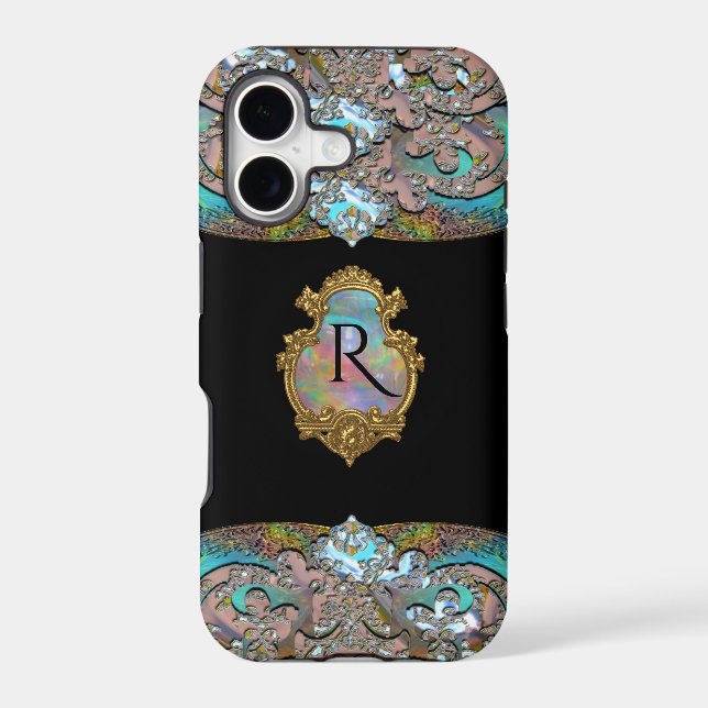 Springsalla Unique Elegant  Cool Monogram (Back)