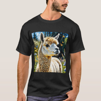 Springtime Alpaca  T-Shirt