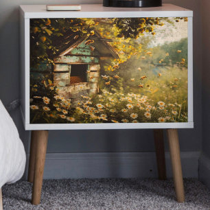 Springtime Bees Decoupage Tissue Paper