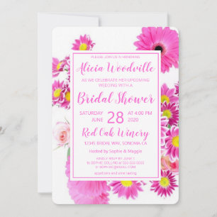Springtime Bridal Shower Invitation