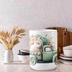 'Springtime Bunnies' Ceramic Mug