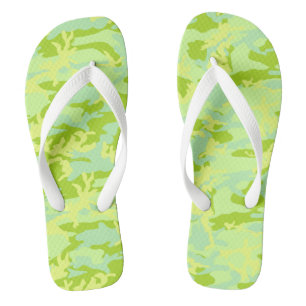 SpringTime Camo Pattern Jandals