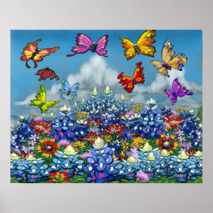 Springtime Colors Poster